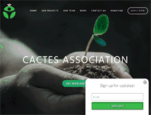 Tablet Screenshot of cactesassociation.org